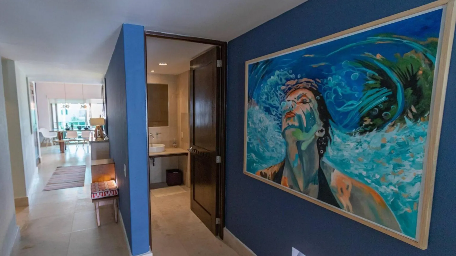 Modern 2 Bedroom Condo Colorful And Creative - At Via 38 Condos A13 Playa del Carmen Meksika